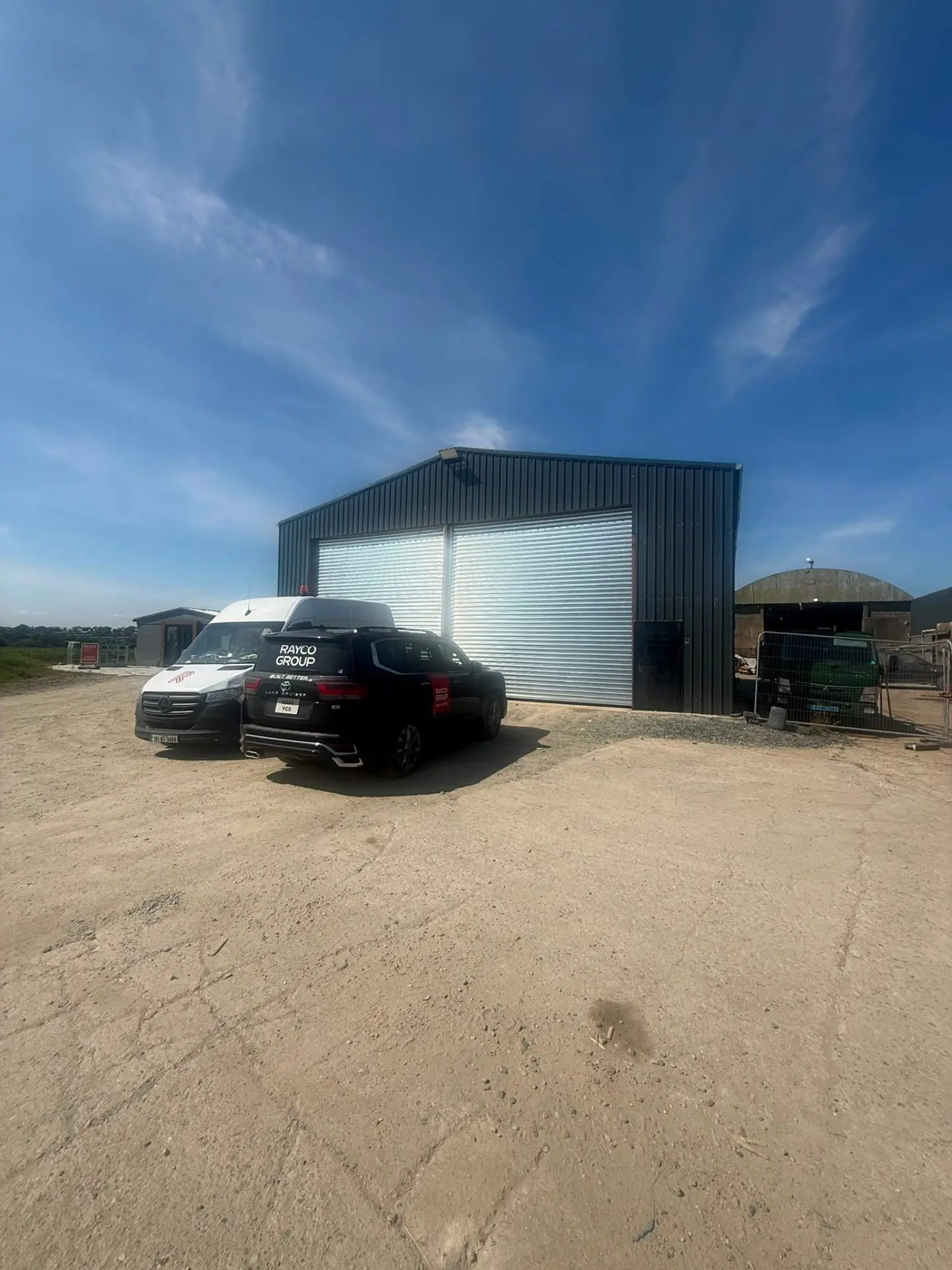 Rayco Group industrial roller shutter installation