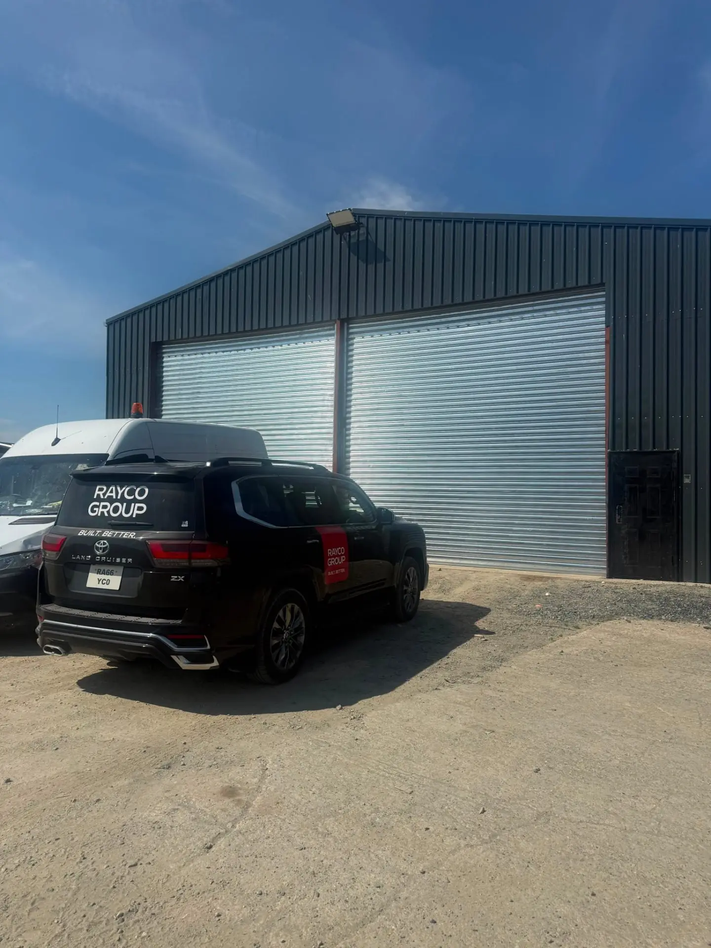 Rayco Group industrial roller shutter installation